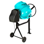 Betoniera Detoolz 140L, 850W, cu roti si coroana de fonta