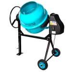 Betoniera Detoolz 160L, 1000W, cu roti si coroana de fonta