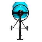 Betoniera Detoolz 180L, 1000W, cu roti si coroana de fonta