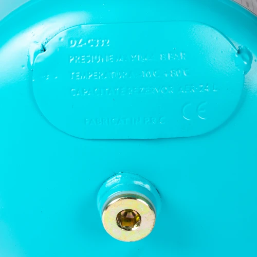 Compresor Detoolz 24L cu ulei, 1500 W, debit 160L/min, 8 bar, 2 prize de aer