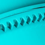 Betoniera Detoolz 200L, 1200W, cu roti si coroana de fonta