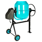 Betoniera Detoolz 200L, 1200W, cu roti si coroana de fonta