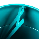 Betoniera Detoolz 200L, 1200W, cu roti si coroana de fonta