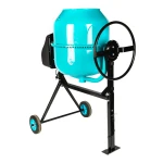 Betoniera Detoolz 200L, 1200W, cu roti si coroana de fonta