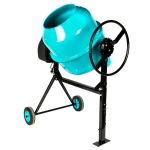 Betoniera Detoolz 200L, 1200W, cu roti si coroana de fonta