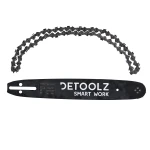 Set lama si lant drujba Detoolz, lungime 13'', pas 0.325'', grosime 1.5mm, 56 pinteni, 28 dinti, full chisel