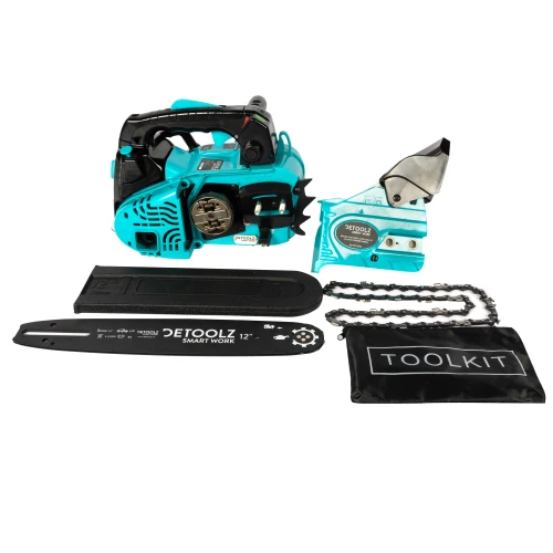 Drujba Detoolz 2500, 1.2CP, cu lama 12'' si lant, pornire rapida