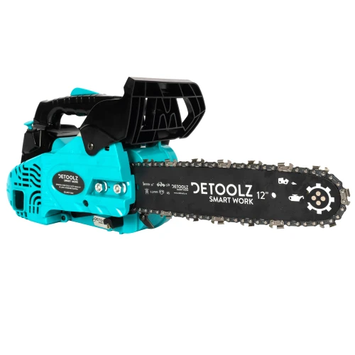 Drujba Detoolz 2500, 1.2CP, cu lama 12'' si lant, pornire rapida