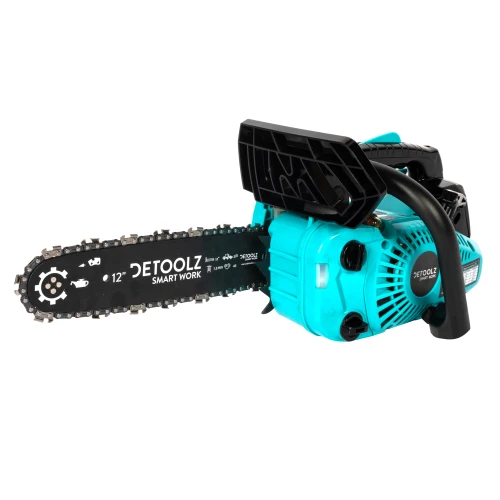 Drujba Detoolz 2500, 1.2CP, cu lama 12'' si lant, pornire rapida
