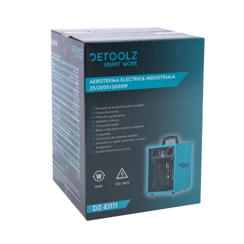 Aeroterma electrica industriala 25/2000/3000W