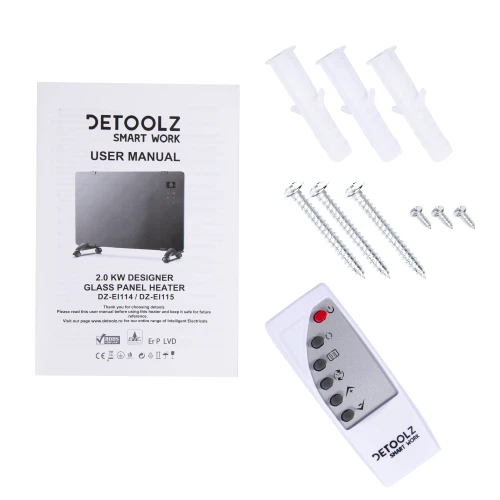 Convector electric 1000W/2000W, alb