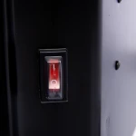 Convector electric 1000W/2000W, negru