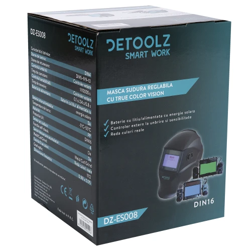 Masca sudura reglabila cu True Color Vision