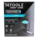 Aspirator cenusa 20V, volum 12L