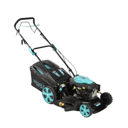 Masina de tuns gazon Detoolz, 3.5CP, 146CC, latime de taiere 46cm, colector 60L, propulsie automata