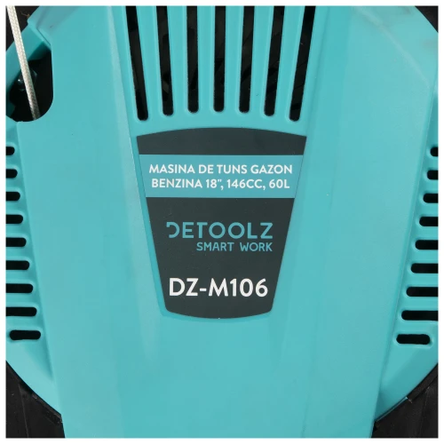 Masina de tuns gazon Detoolz, 3.5CP, 146CC, latime de taiere 46cm, colector 60L, propulsie automata