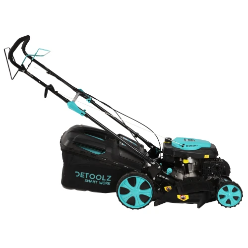 Masina de tuns gazon Detoolz, 3.5CP, 146CC, latime de taiere 46cm, colector 60L, propulsie automata