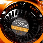 Motocultor Detoolz 8cp 212cc, benzina 4T, 3 viteze, pornire manuala, cu roti