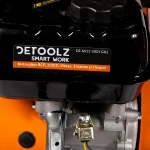 Motocultor Detoolz 8cp 212cc, benzina 4T, 3 viteze, pornire manuala, cu roti