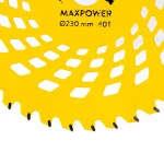 Disc motocositoare 40T Vidia, 230 x 25.4 x 2 mm, MaxPower