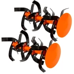 Motocultor Detoolz 15CP 420CC, benzina, 4T, 3 viteze, pornire manuala, cu roti