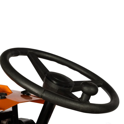 Mini tractor Detoolz, 17cp, 530cc, motor pe motorina 4T, 4X4, 4 viteze, pornire electrica, 2 cutii de viteze