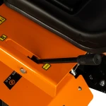 Mini tractor Detoolz, 17cp, 530cc, motor pe motorina 4T, 4X4, 4 viteze, pornire electrica, 2 cutii de viteze