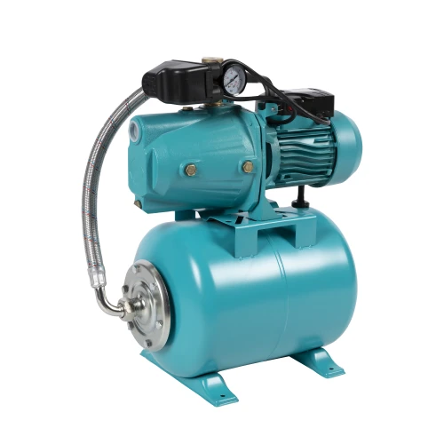 Hidrofor Detoolz 1.1 kW, debit maxim 2480lh, inaltime maxima de pompare 45m, corp pompa fonta, butelie 50L, ejector