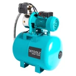 Hidrofor Detoolz 0.75 kW, debit 3300l/h, inaltime de pompare 45m, carcasa pompa inox, volum butelie 50 litri