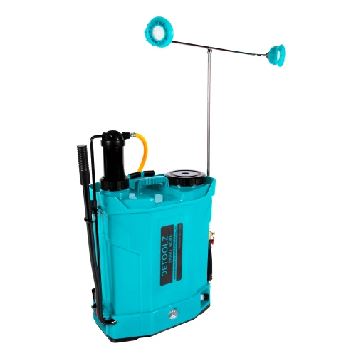 Pompa de stropit 2 in 1 ( acumulator si manuala), Detoolz 16L