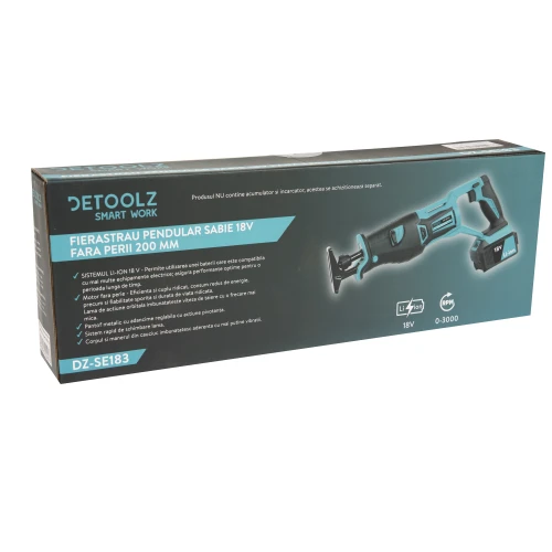 Fierastrau pendular sabie 18V fara perii 200mm