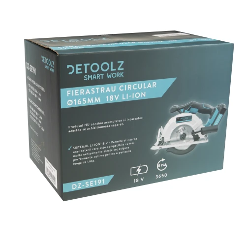 Fierastrau circular 165mm 18V