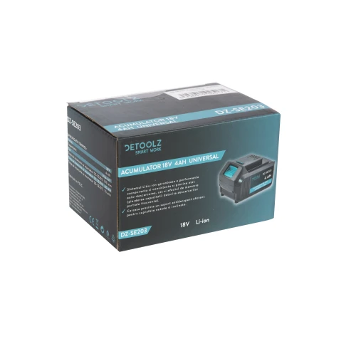 Acumulator 18V/4Ah Li-Ion Detoolz DZ-SE203