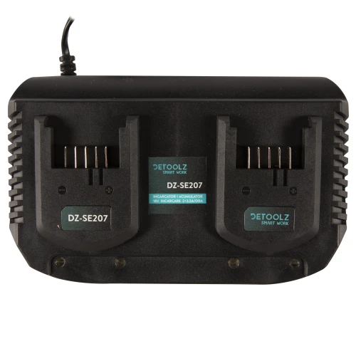 Incarcator 2 acumulatori DZ-SE207 18V incarcare 3.5A/ora