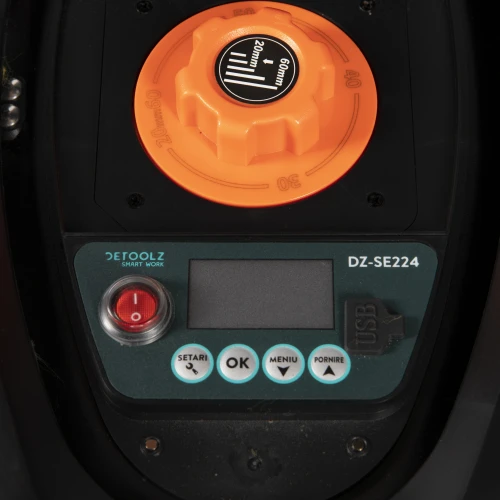 Robot de tuns gazon, 18 cm, acumulator 2Ah, 600 mp