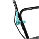 Masina de tuns gazon Detoolz, doua porturi 18V, latime de taiere 38cm, colector 36L