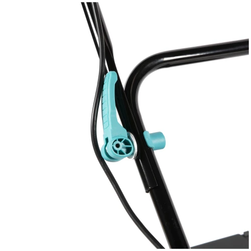 Masina de tuns gazon Detoolz, doua porturi 18V, latime de taiere 38cm, colector 36L