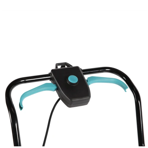 Masina de tuns gazon Detoolz, doua porturi 18V, latime de taiere 38cm, colector 36L