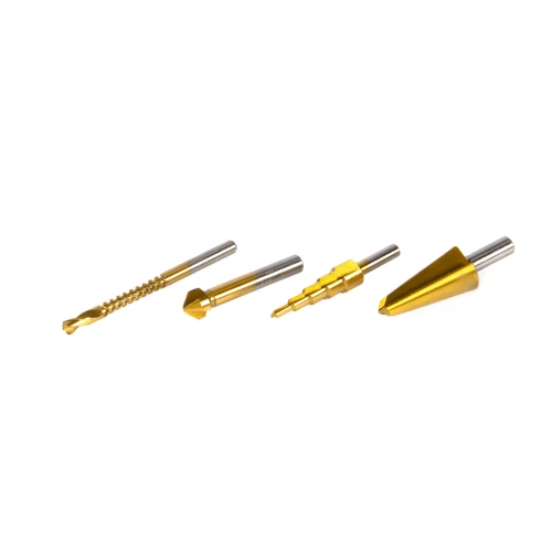 Set 4 freze multifunct.HSS+Ti 8-20, 4-12,12.4 ,6mm