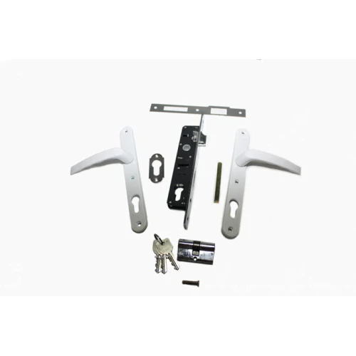 Broasca cu butuc si silduri ALBA pentru usa (yala)