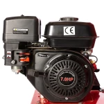 Tocator pentru crengi Micul Fermier, 76mm, motor benzina 6.5CP pentru rumegus