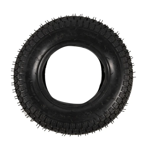 Cauciuc si camera 400-8 PREMIUM cu floare