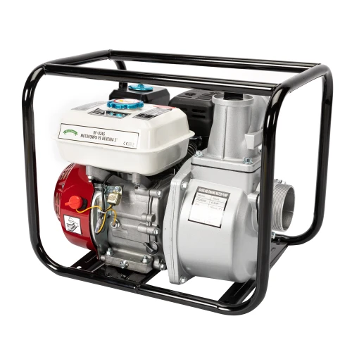 Motopompa Micul Fermier 6.5cp 196cc, benzina 4t, racord 3", debit 60000l/h