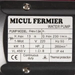 Pompa apa de suprafata FHM-1.5"A motor mic