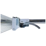 Grebla metalica reglabila pentru frunze, cu coada