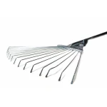 Grebla metalica reglabila pentru frunze, cu coada