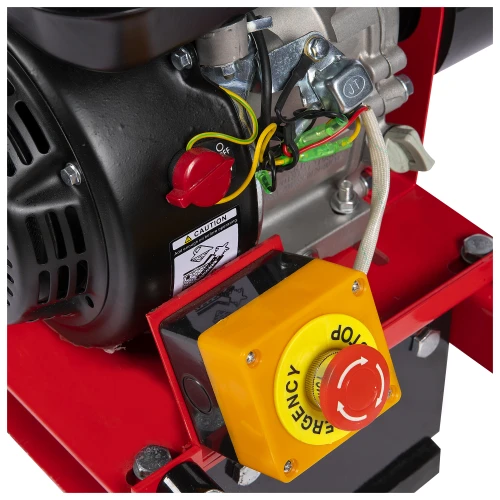 Tocator pentru crengi si vita de vie Micul Fermier, 76mm, motor benzina 6.5CP pentru rumegus