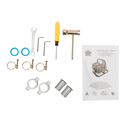 Motopompa Micul Fermier 2cp 42.7cc, benzina 2t, racord 1", debit 8000l/h