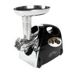 Masina de tocat carne, 1400W, 90Kg/h, neagra, cu 3 site