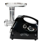 Masina de tocat carne, 1400W, 90Kg/h, neagra, cu 3 site